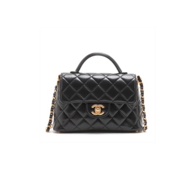CHANEL TOP HANDLE FLAP BAG AS3467 (20*14*6cm)